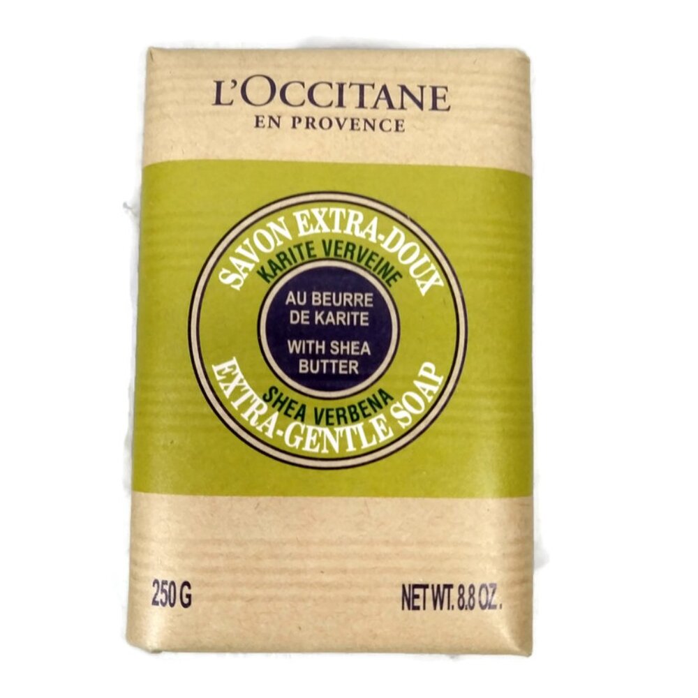 L'OCCITANE SHEA VERBENA EXTRA GENTLE SOAP 250G OZ NIB